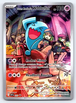 Team Rocket's Wobbuffet Promo SV: Scarlet & Violet Promo Cards 203 NM - Image 1