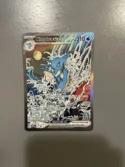 Kingdra ex SVP 131 310 HP Black Star Promo Pokemon Card Holo NM - Image 1