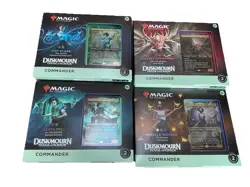 Magic The Gathering Duskmourn House of Horror Commander Deck Set of 4 New Sealed - Image 1
