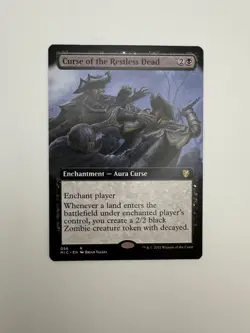 Curse of the Restless Dead (Extended Art) Commander: Innistrad: Midnight Hunt - Image 1