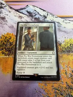 Pre-War Formalwear [Universes Beyond Fallout] NM MTG - Image 1