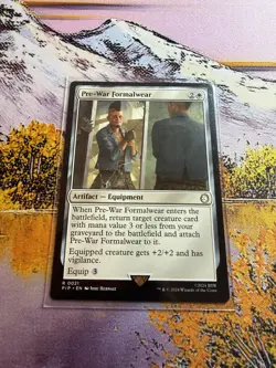 Pre-War Formalwear [Universes Beyond Fallout] NM MTG - Image 2