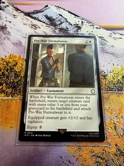 Pre-War Formalwear [Universes Beyond Fallout] NM MTG - Image 4