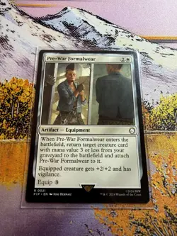 Pre-War Formalwear [Universes Beyond Fallout] NM MTG - Image 5