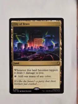 City of Brass - R0062 Reg - Teenage Mutant Ninja Turtles - MTG - NM Never Played - Image 1