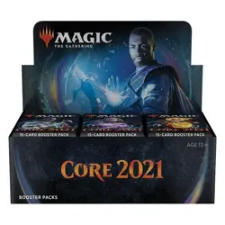 MTG Magic the Gathering • Core Set 2021 M21 Draft Booster Box • FACTORY SEALED - Image 1