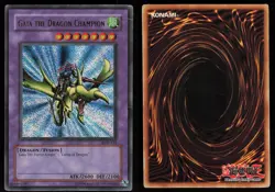 Gaia the Dragon Champion LOB-125 DOUBLE ERROR REVERSE FOIL ULTRA Yu-Gi-Oh - Image 3
