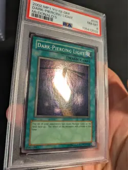 Yugioh Dark-Piercing Light MP1-015 Super Rare PSA 8 NM-MT! - Image 3