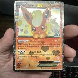 Flareon EX Ultra Rare Generations: Radiant Collection RC6/RC32 Pokemon Card Mp - Image 1