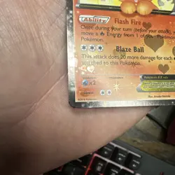 Flareon EX Ultra Rare Generations: Radiant Collection RC6/RC32 Pokemon Card Mp - Image 4