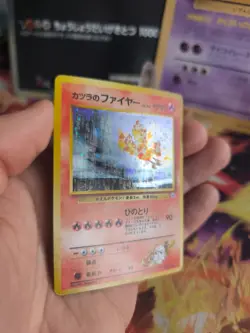 Pokemon Karte Card Blaine's Moltres Lavados Gym Heroes Holo Wotc japanese LP+ - Image 5