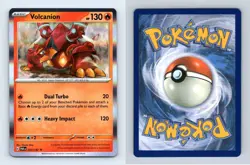 Volcanion #22/182 SV Paradox Rift 2023 Rare Holo Pokemon TCG Card - Image 1