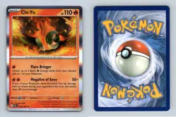 Chi-Yu #29/182 SV Paradox Rift 2023 Rare Holo Pokemon TCG Card - Image 1