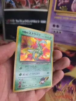 Pokemon Karte Card Rocket's Scyther Sichlor Gym Heroes Holo Wotc japanese Exc- - Image 3