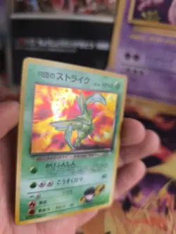 Pokemon Karte Card Rocket's Scyther Sichlor Gym Heroes Holo Wotc japanese Exc- - Image 5
