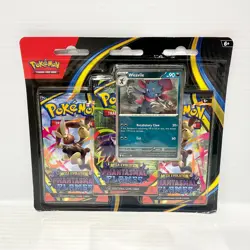 Phantasmal Flames 3 Pack Blister - Weavile - Sealed Pokemon Card Booster Pack - Image 1
