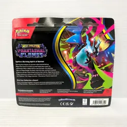 Phantasmal Flames 3 Pack Blister - Weavile - Sealed Pokemon Card Booster Pack - Image 2
