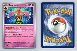 Gourgeist #78/182 SV Paradox Rift 2023 Uncommon Pokemon TCG Card - Image 1