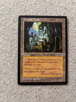 mtg ancient tomb tempest light play - Image 1