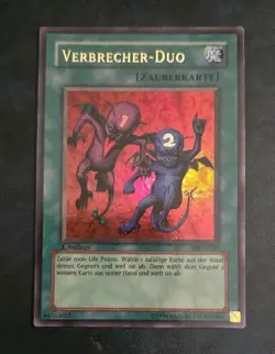 Yugioh Verbrecher-Duo SRL-G039 1. AUFLAGE Ultra Rare Deutsch Near Mint - Image 1