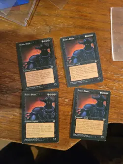 4x Ihsan's Shade Homelands Magic The Gathering MTG Card Vintage Black Iconic Set - Image 1