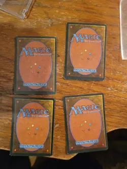 4x Ihsan's Shade Homelands Magic The Gathering MTG Card Vintage Black Iconic Set - Image 2