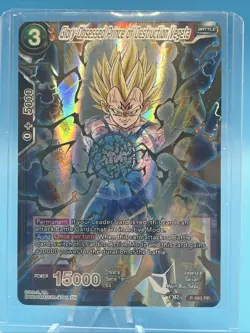 Dragon Ball Super Card Game Glory Obsessed Prince Of Destruction Vegeta P-063 PR - Image 1