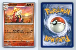 Crocalor #24/182 SV Paradox Rift 2023 Reverse Holo Uncommon Pokemon TCG Card - Image 1