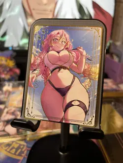 Goddess Story Metal Card Rare Waifu Demon Slayer Anime - Image 1