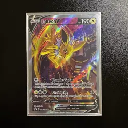 Pokemon Jolteon V SWSH183 Full Art Promo Holo Sword & Shield Promo Card - Image 1