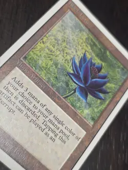 Magic The Gathering Unlimited Black Lotus Authentic Mtg - Image 2