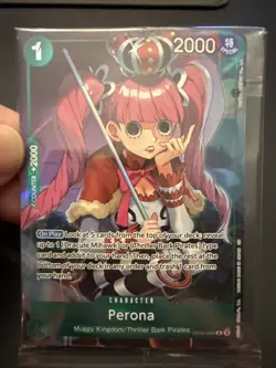 Perona (Illustration Box Vol.4) OP09-034 One Piece Promotion Cards Foil Sealed - Image 1