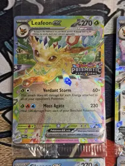 Prismatic Evolutions Surprise Box Sealed Stamped EX Promo Cards 9/9 Complete Set - Image 2