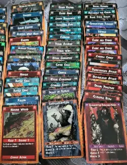 Rage trading card game lot Of 89 Cards, 16 Cards Are Double Sided, 1995 - Image 5