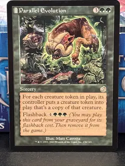 Parallel Evolution Magic mtg NM UP Torment - Image 1