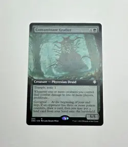 MTG Contaminant Grafter Borderless Phyrexia All Will Be One Magic The Gathering - Image 1