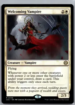 Welcoming Vampire R Commander: The Lost Caverns of Ixalan 140 NM Normal - Image 1