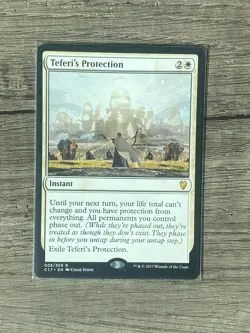 Teferi's Protection Commander 2017 Regular NM! - Image 1