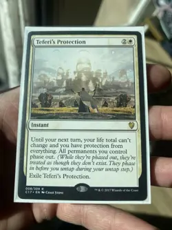 Teferi's Protection Commander 2017 Regular NM! - Image 3