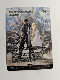 Blessing of the Oracle Akroma's Will Final Fantasy Through the Ages MtG 21 - Image 1