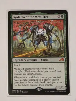 Kodama of the West Tree M Kamigawa: Neon Dynasty 199 NM Normal MTG Magic - Image 1