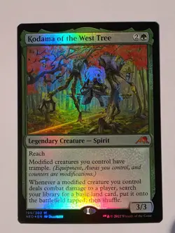 Kodama of the West Tree Foil NM! MTG Magic Kamigawa: Neon Dynasty FREE Shipping - Image 1
