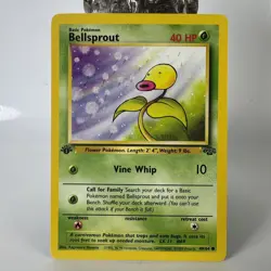 Pokemon TCG Bellsprout Jungle 49/64 1st Edition LP - Image 1