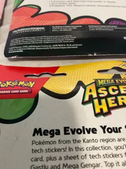 Pokemon Ascended Heroes Tech Sticker Blister Sealed Booster Packs (2X2) - Image 5