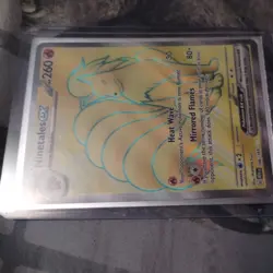 Pokemon TCG Ninetales EX 186/165 Ultra Rare Scarlet & Violet 151 NM Condition - Image 2
