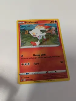 Scorbunny - SWSH244 - Cosmos Holo - SWSH Black Star Promos NM, English Pokemon - Image 1