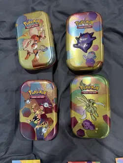 *EMPTY* Pokemon 151 Mini Tin Set - Including ART and COINS. NO PACKS! - Image 2
