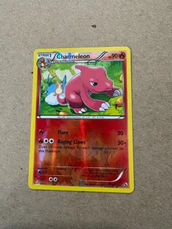 Pokemon BW Legendary Treasures Charmeleon 18/113 Uncommon Reverse HOLO 2013 LP - Image 2