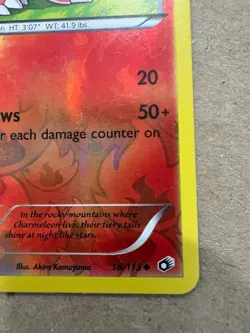 Pokemon BW Legendary Treasures Charmeleon 18/113 Uncommon Reverse HOLO 2013 LP - Image 4
