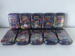 Pokemon TCG Mega Heroes ✅ Mini Tin Set of 10 ✅ FULL ART SET x 2 - Image 1